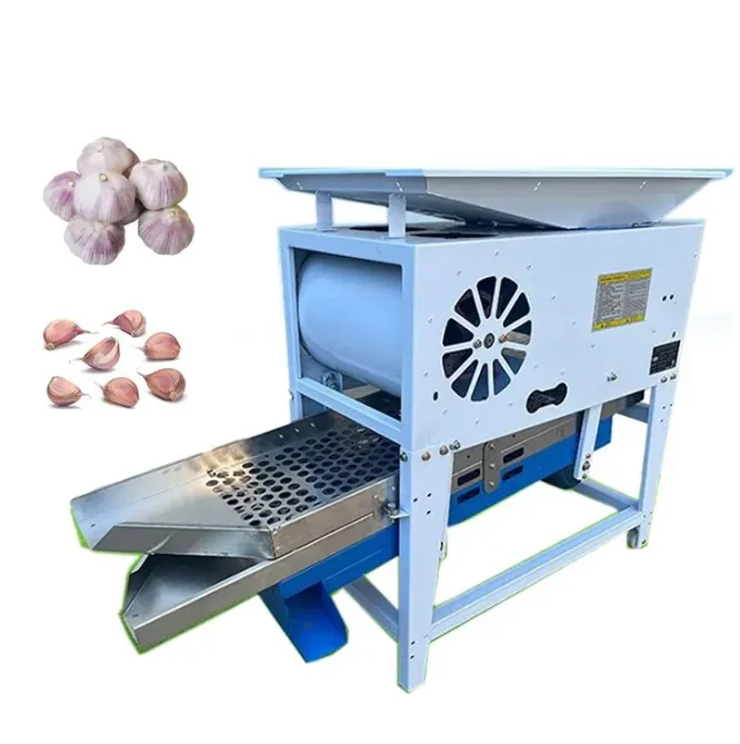Česnako atskyrimo mašina
